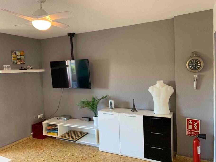 Apartamento Playa Urb Privada 2 Habitaciones Valencia Buitenkant foto