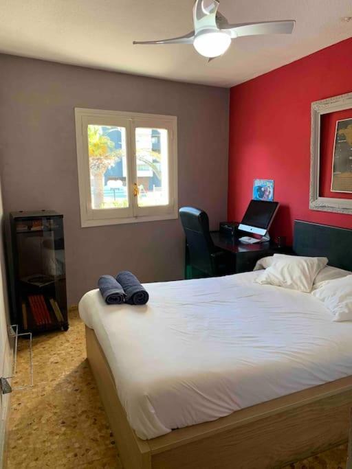 Apartamento Playa Urb Privada 2 Habitaciones Valencia Buitenkant foto